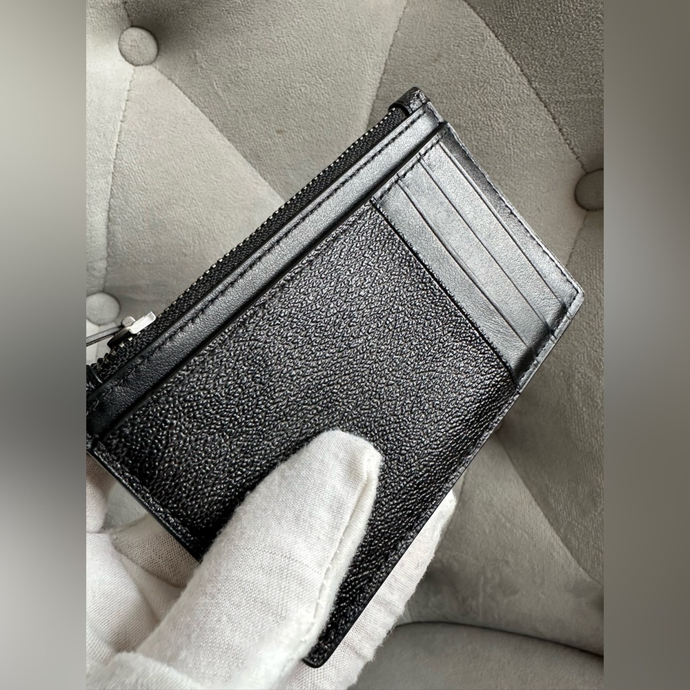 Coach Monogram zip card case - Picture 8 of 11
